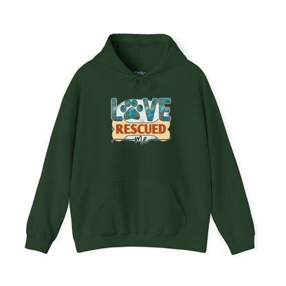Love Rescued Me Pet Unisex Hoodie