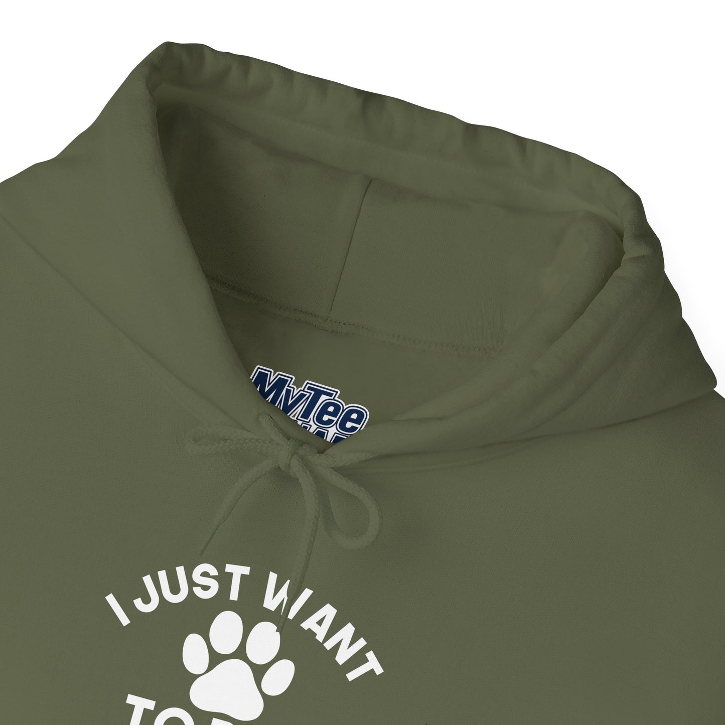 I Just Want To Be A Stay-At-Home Dog Mom Hoodie- Pup Mama Vibes