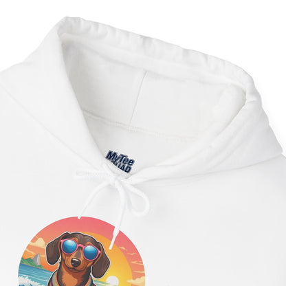 Dachshund Lover's Sunset Unisex Hoodie
