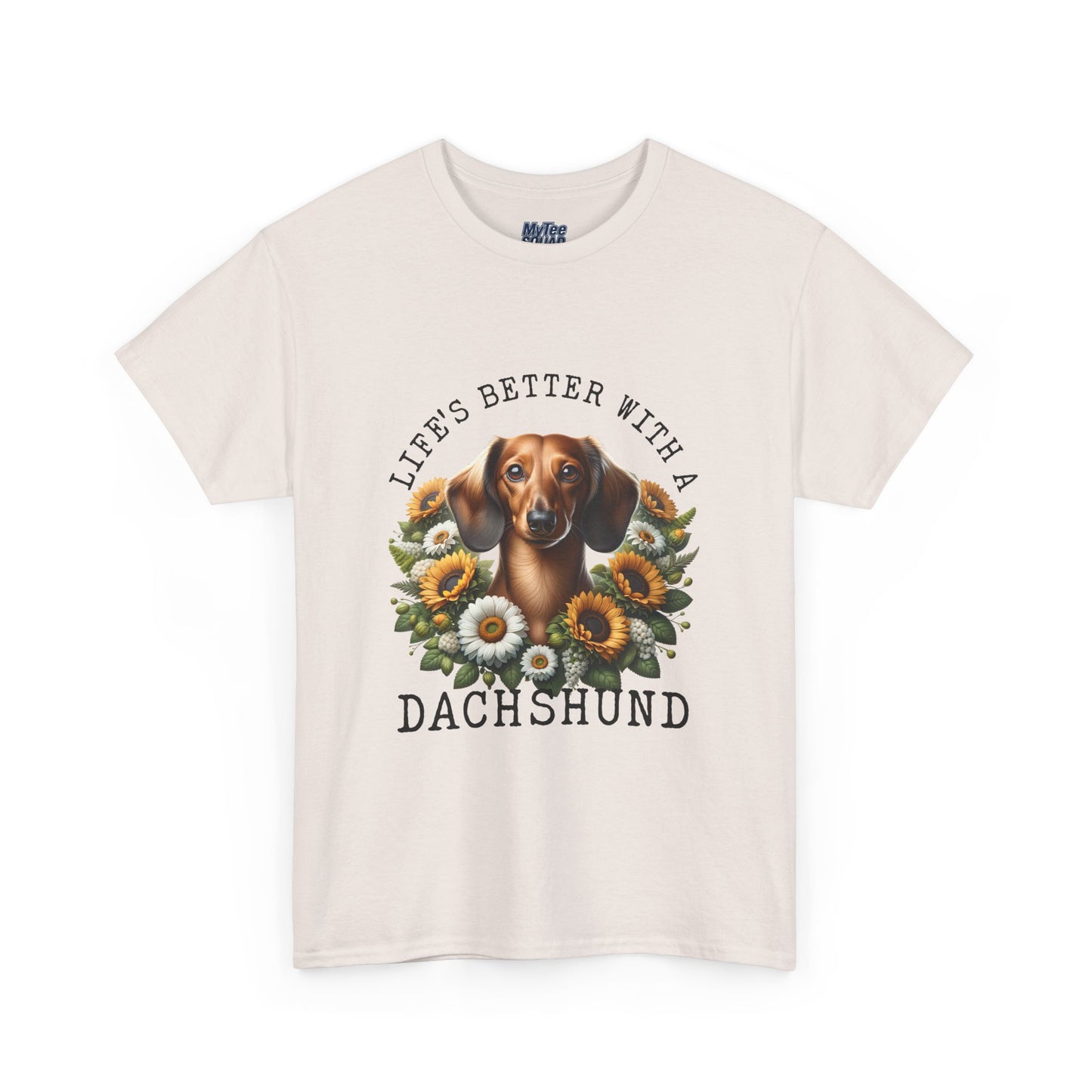 Dachshund Sunflower Unisex T-Shirt