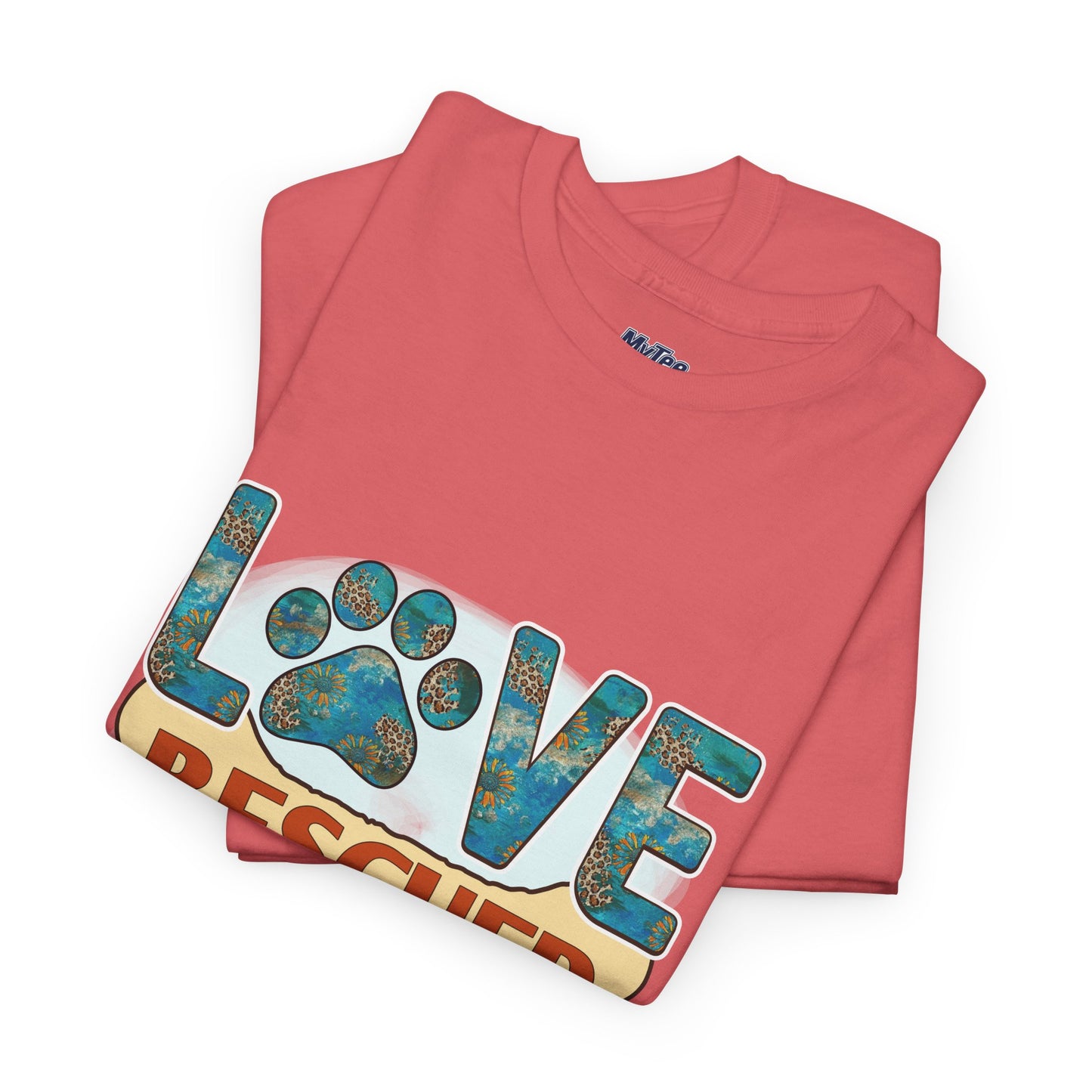 Love Rescued Me T-Shirt - Rescue Dogs Save Lives