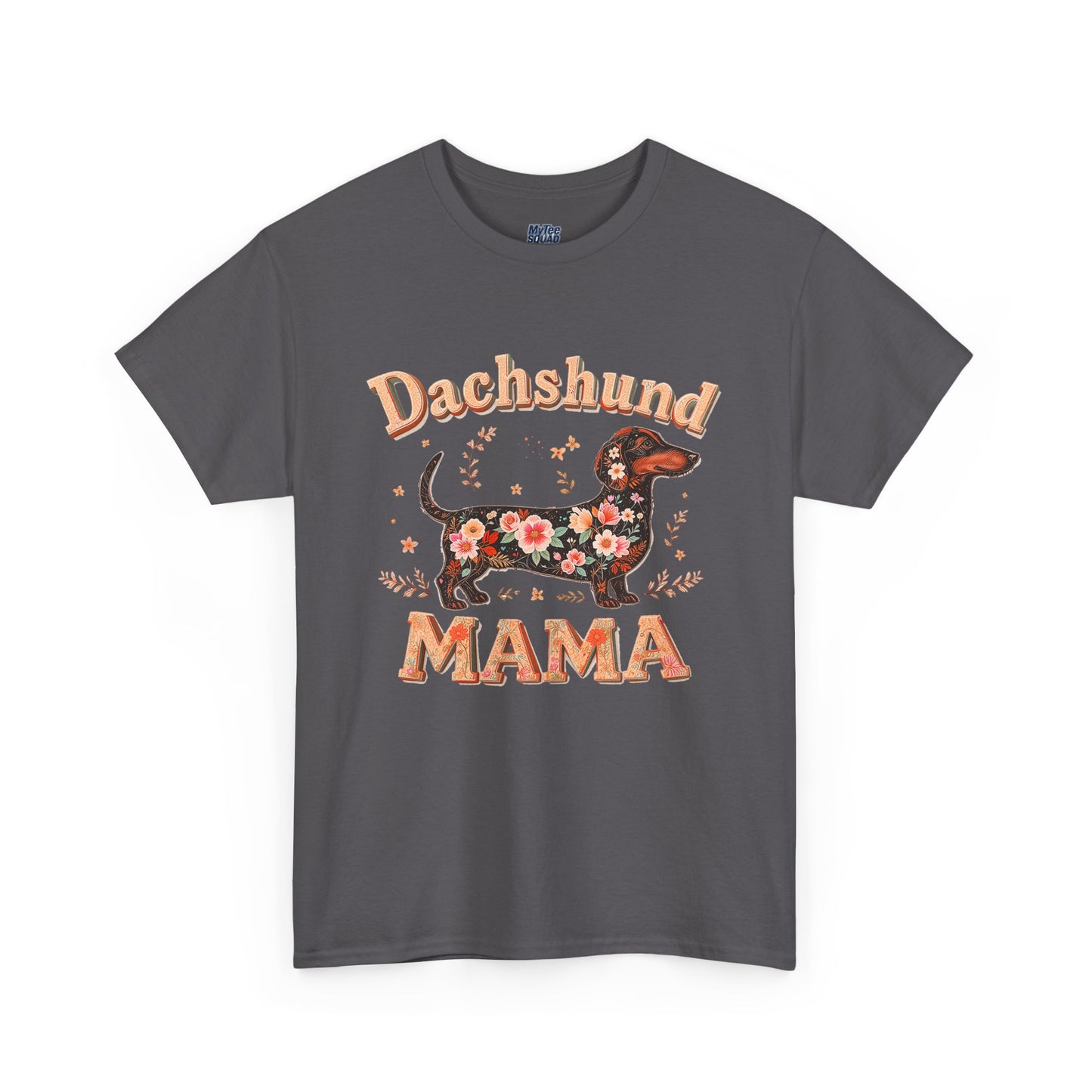 Dachshund Mama T-Shirt – Cute Floral Pup Lover Tee