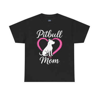 Pitbull Dog Mom T-Shirt