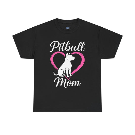 Pitbull Dog Mom T-Shirt