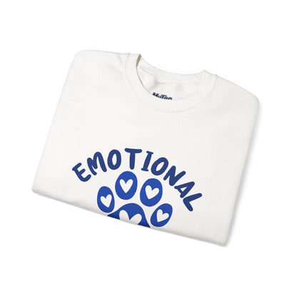 Emotional Eater Sweatshirt – Heart, Paws & Snacks