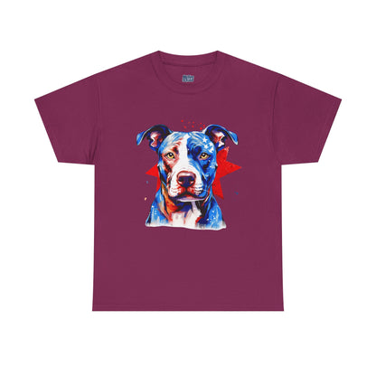 Colorful Pit Bull Unisex T-Shirts | Dog Lover