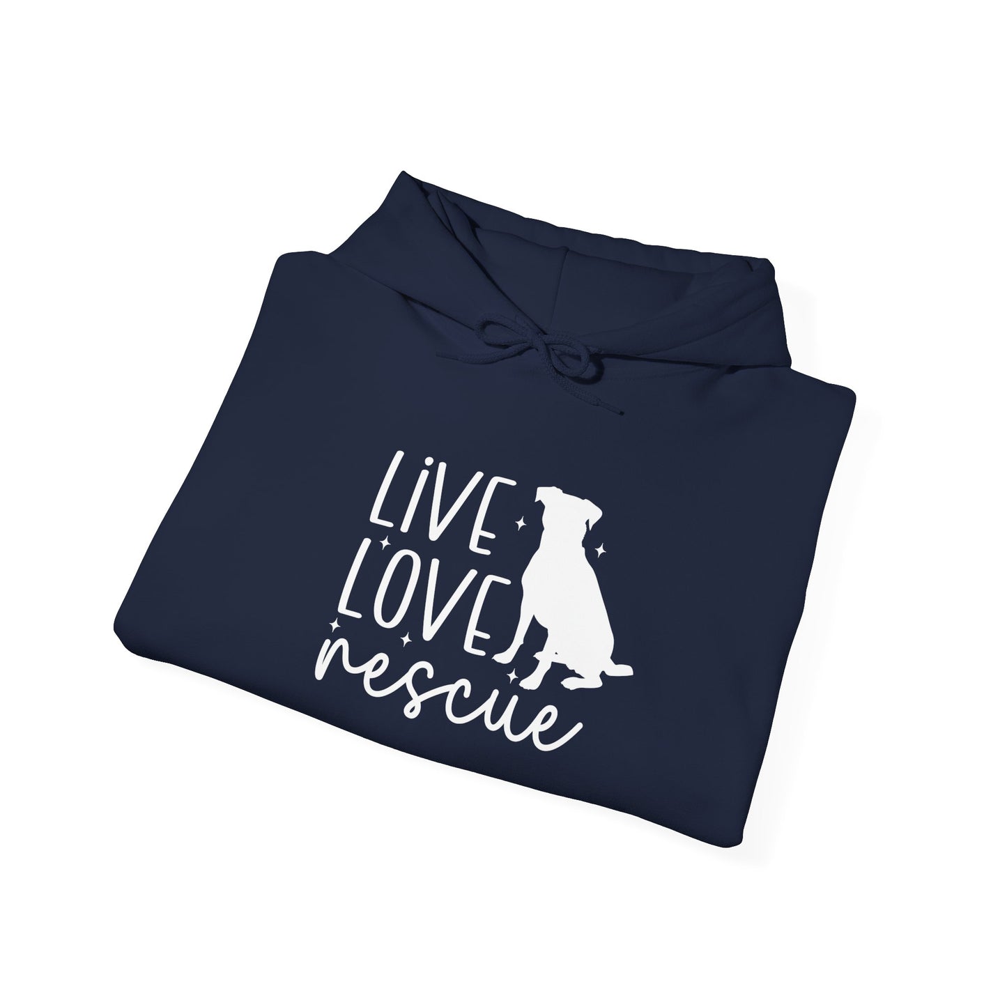 Live Love Rescue Unisex Hoodie For Pet Lovers