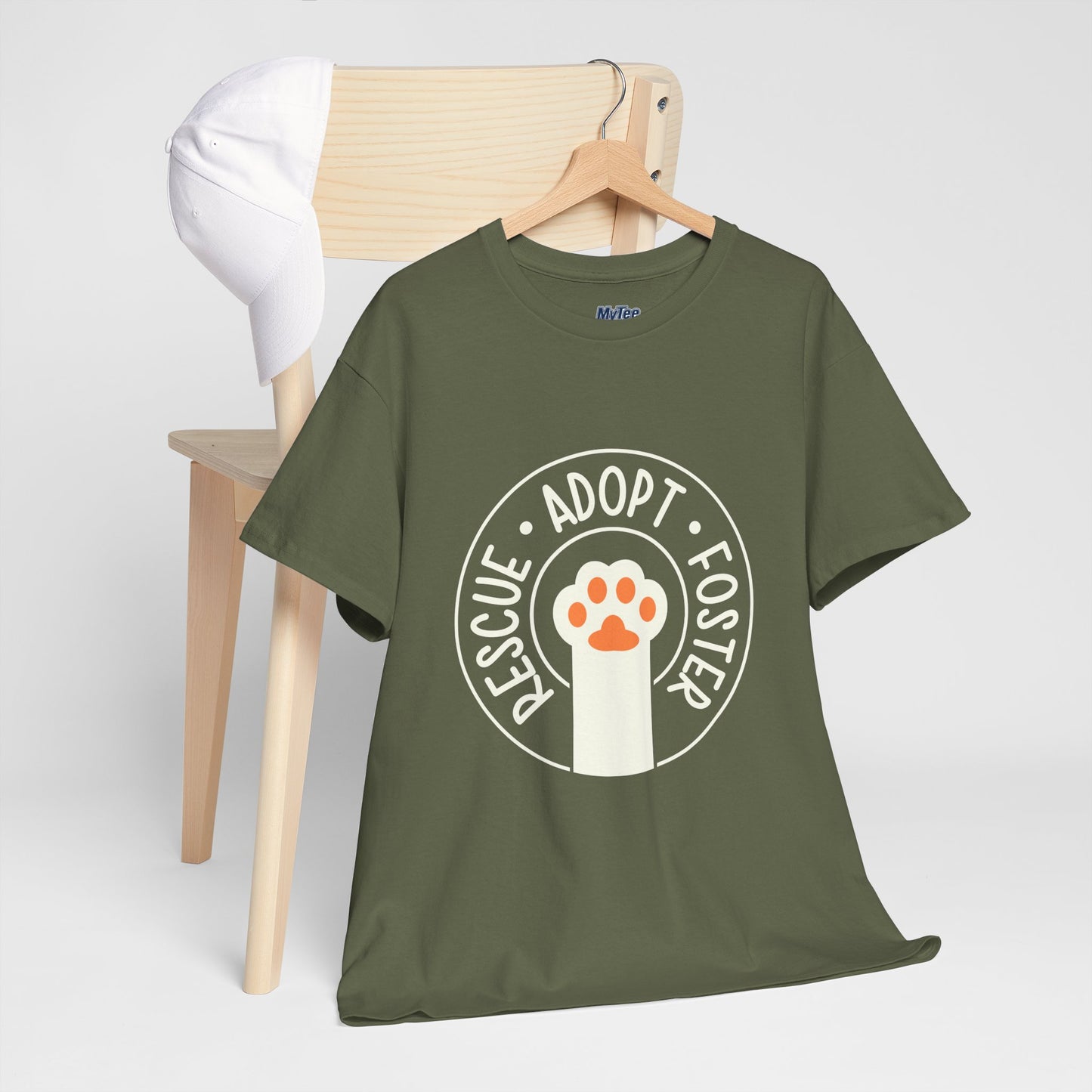 Rescue Adopt Foster T-Shirt | Support Shelter Dogs