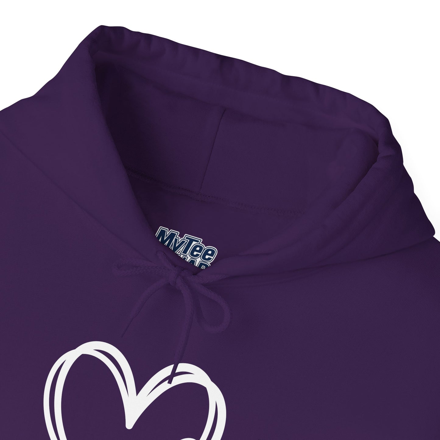 Minimal Paw Heart Unisex Hoodie – Dog Lover’s Comfort