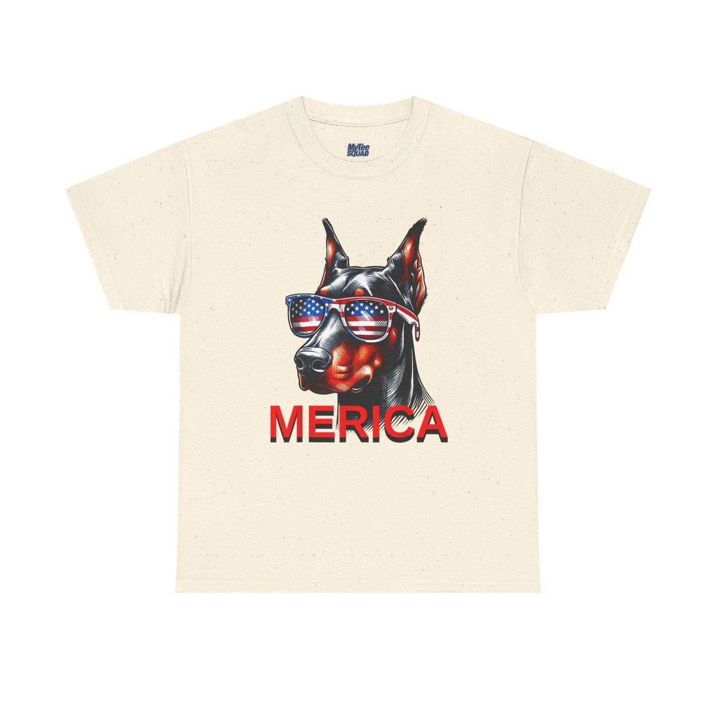 Patriotic Doberman With Sunglasses Unisex T-Shirt