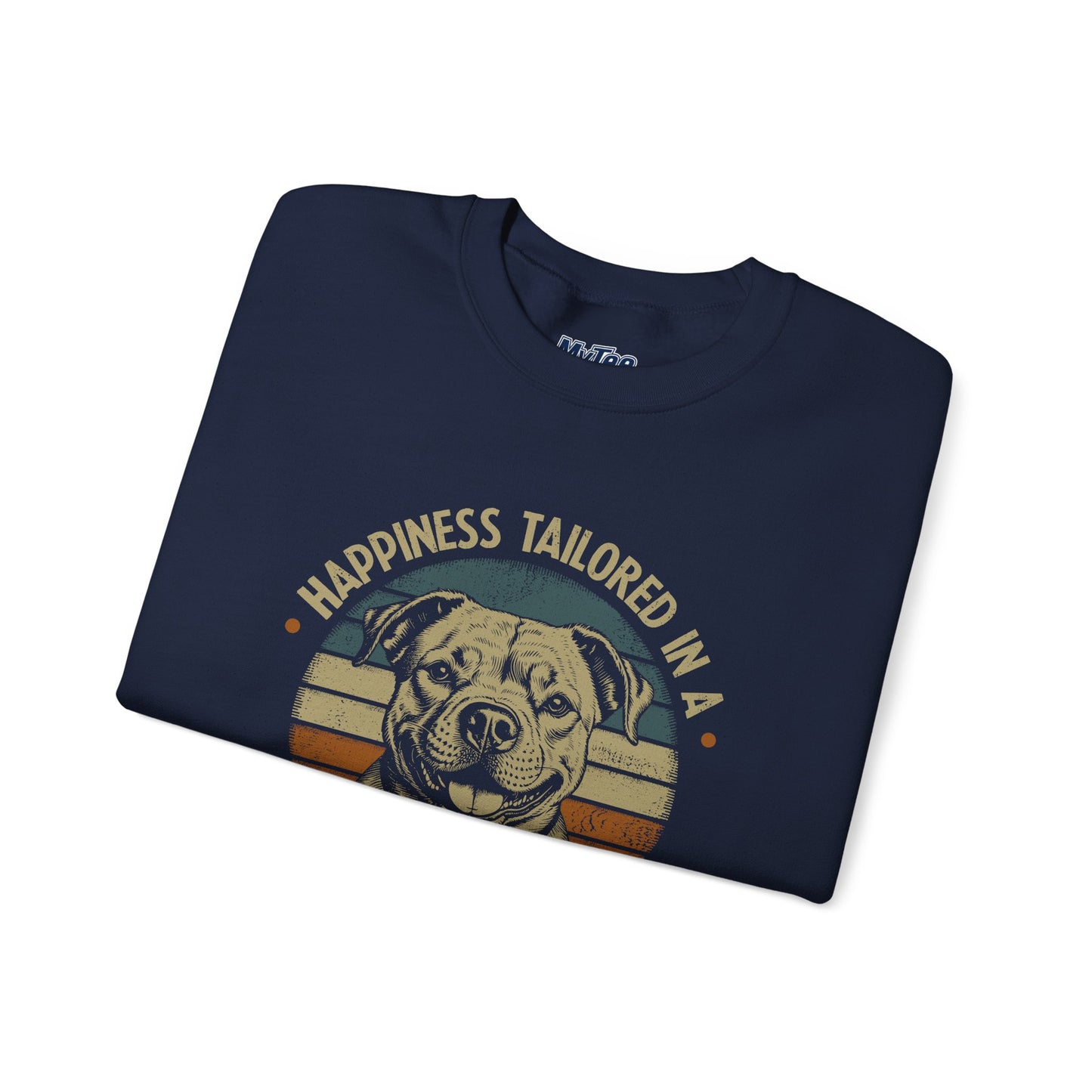 Happiness Tailored In A Pitbull Smile Unisex Sweatshirt