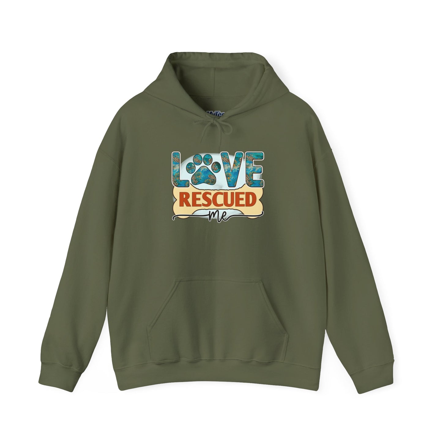 Love Rescued Me Pet Unisex Hoodie