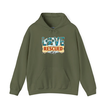 Love Rescued Me Pet Unisex Hoodie