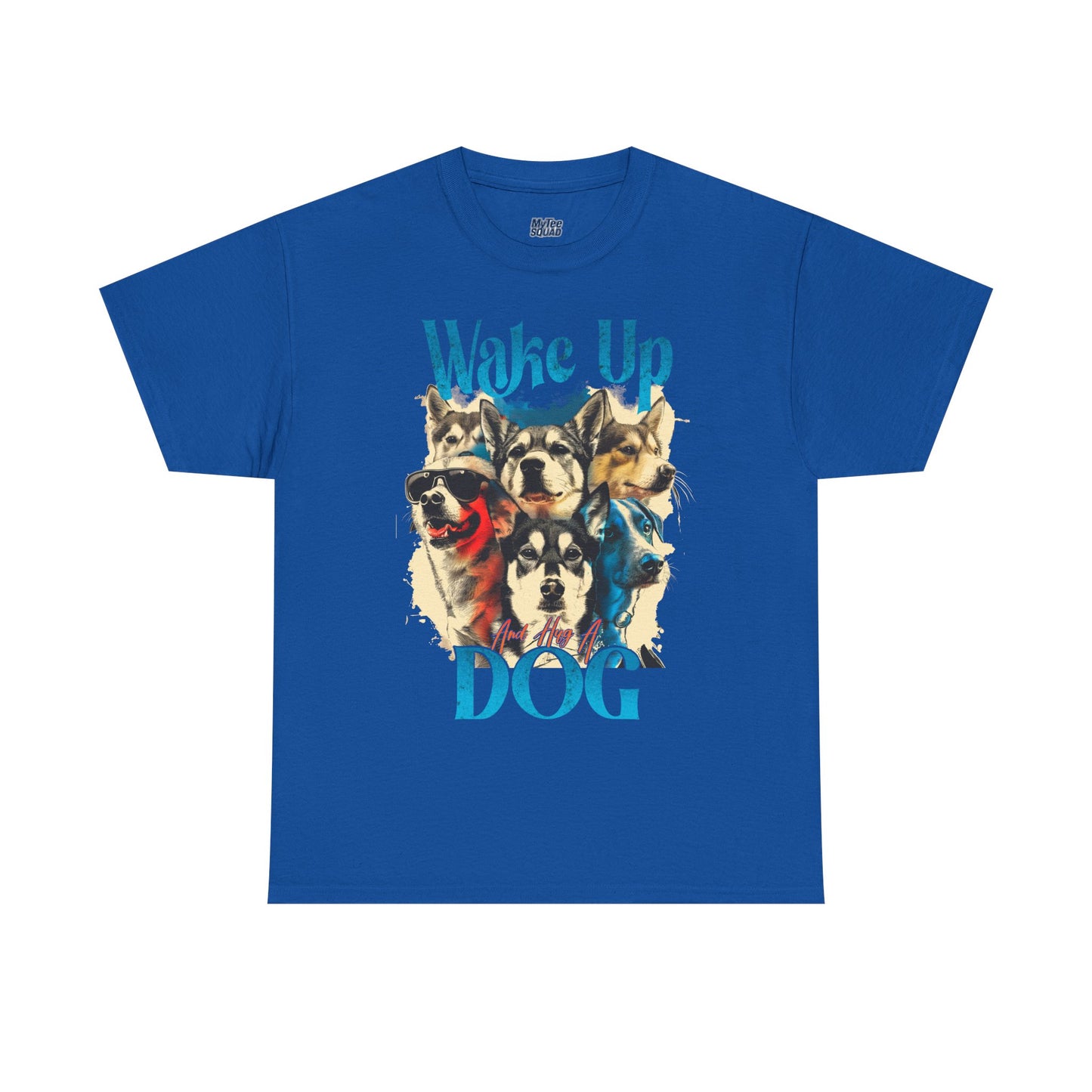 Wake Up Dog Unisex Cotton Tee