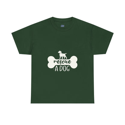Rescue A Dog Tee Unisex T-Shirt – One Paw At A Time