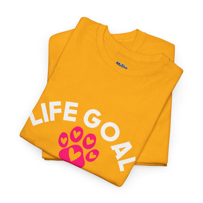 Life Goal Pet All The Dogs Unisex T-Shirt | Pet Every Pup Tee