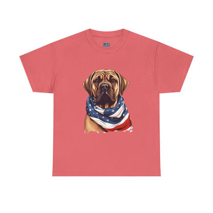 Patriotic Mastiff Unisex T-Shirt