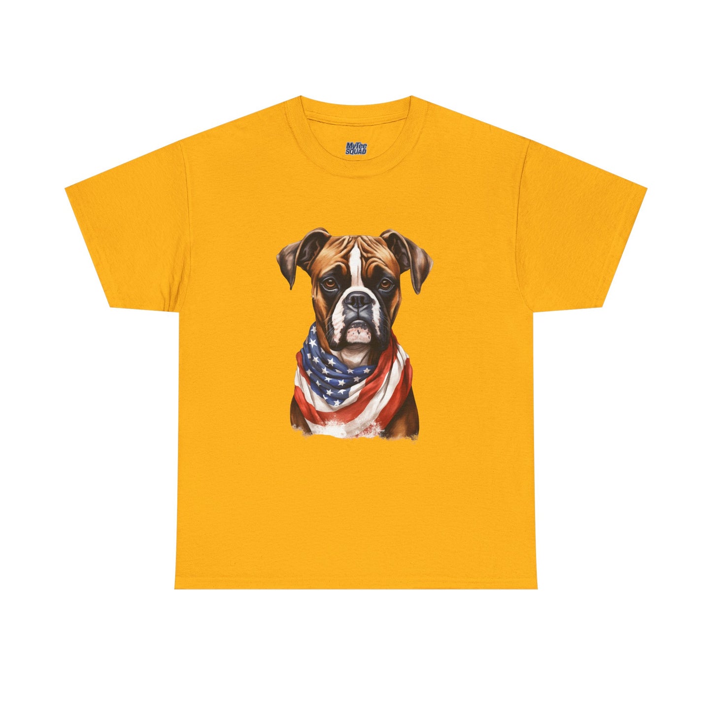 Patriotic Boxer Unisex T-Shirt
