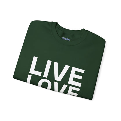 Live Love Rescue Sweatshirt - Unisex Cozy Crewneck, Pet Lover Gift