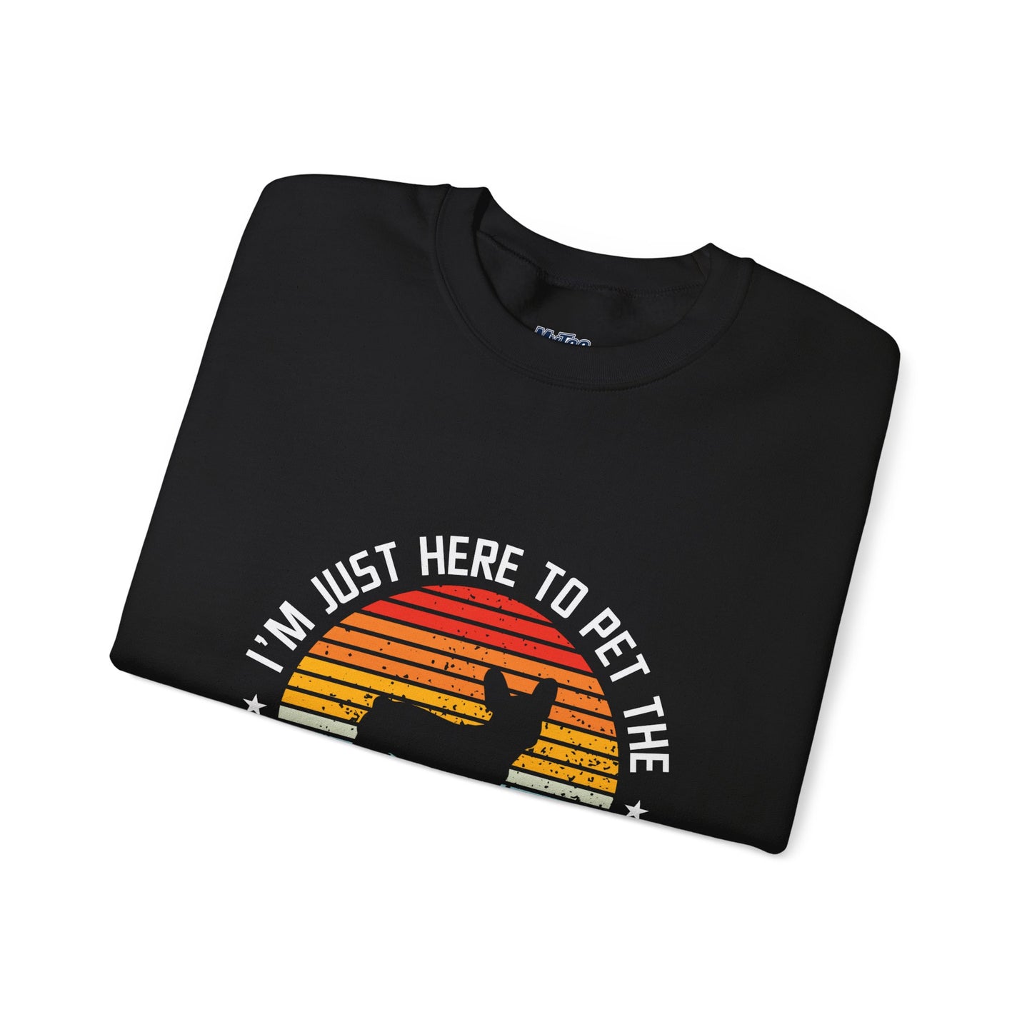 I'm Just Here To Pet The Labrador Retiever Unisex Sweatshirts
