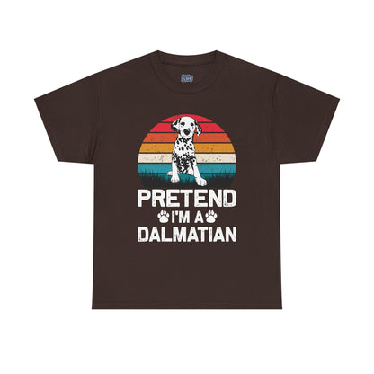 Pretend I'm a Dalmatian Unisex T-Shirt – Spot-On Style for Dog Lovers