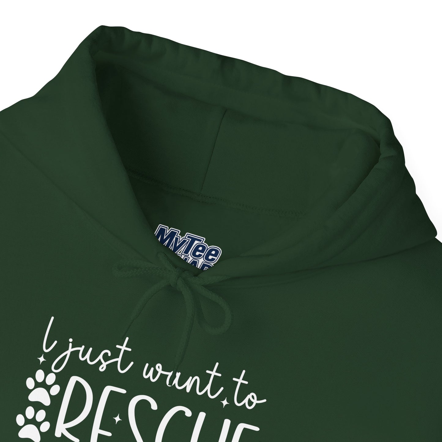 I Just Want To Rescue All The Dogs Unisex Hoodie- Rescue Vibes Only