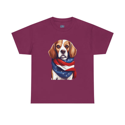 Patriotic Beagle Unisex T-Shirt