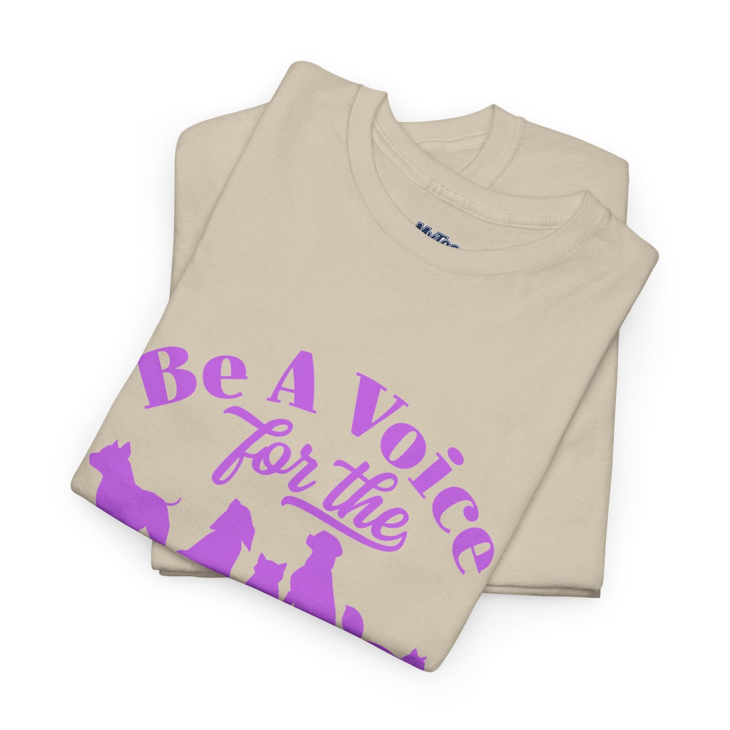 Be A Voice For The Voiceless Unisex T-Shirt | Empowering Animal Rescue Tee