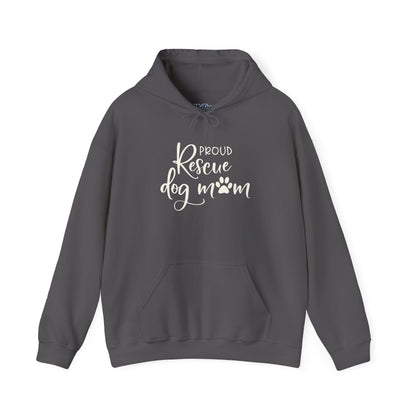 Proud Rescue Dog Mom Hoodie | Dog Mama Gift