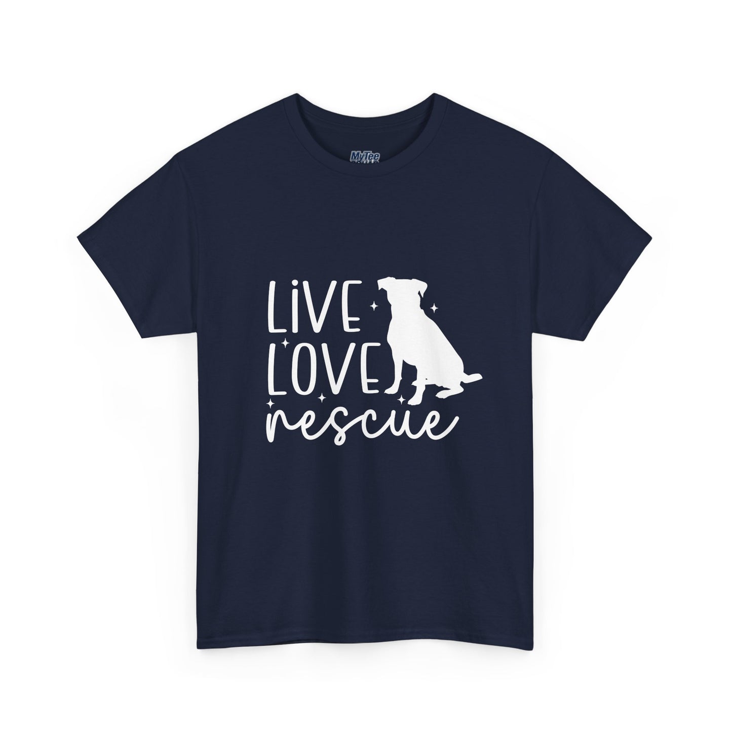 Live Love Rescue Dog Lover Unisex T-shirt