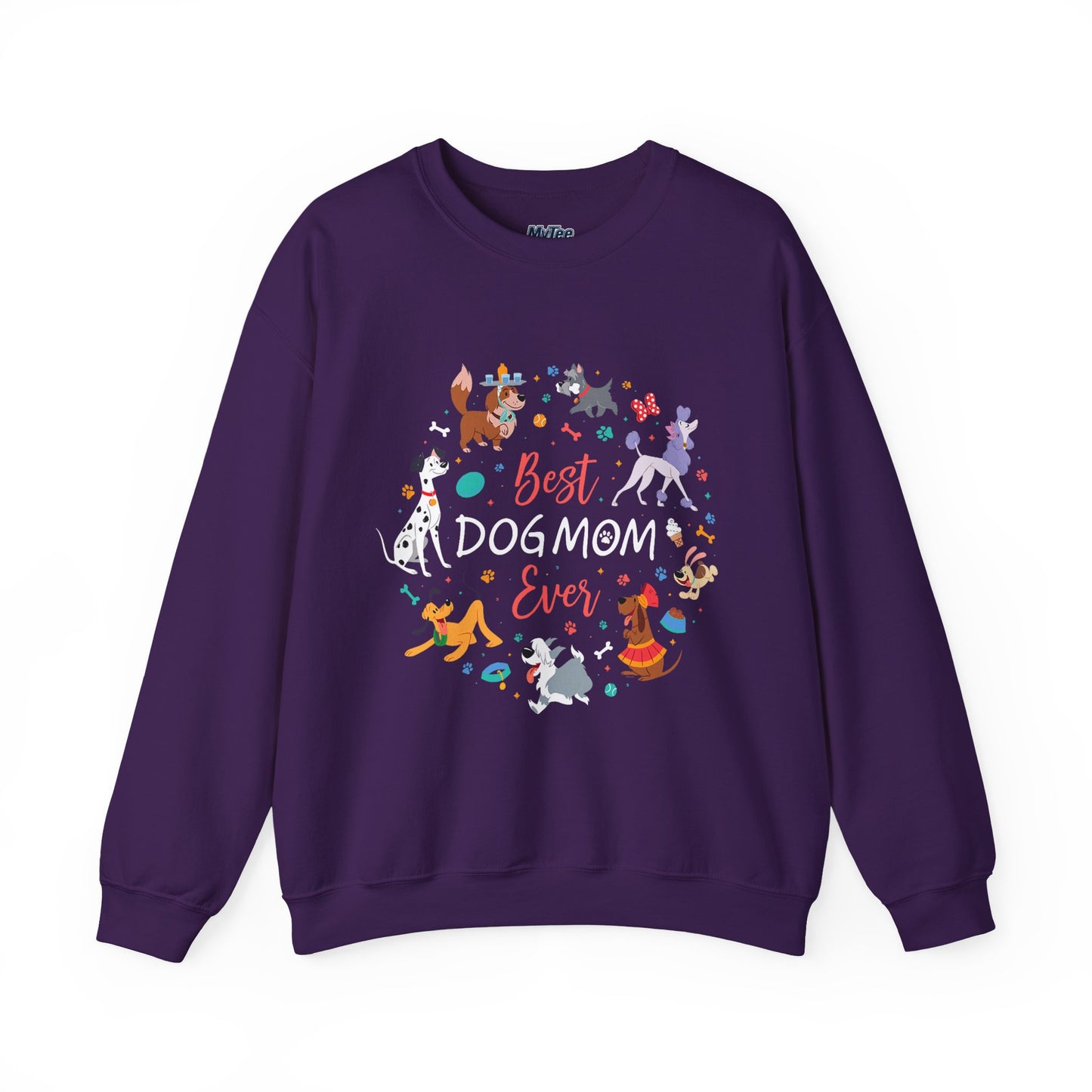 Best Dog Mom Ever Sweatshirt | Warm & Furry Crewneck