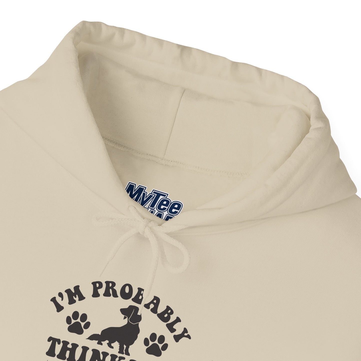 I'm Probably Thinking About My Dog Unisex Hoodie – Relatable & Cozy