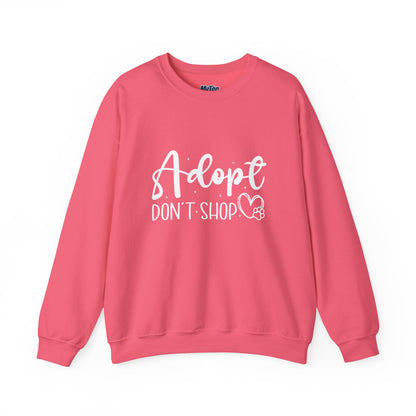 Adopt Don’t Shop Unisex Sweatshirt – Rescue Animals In Style