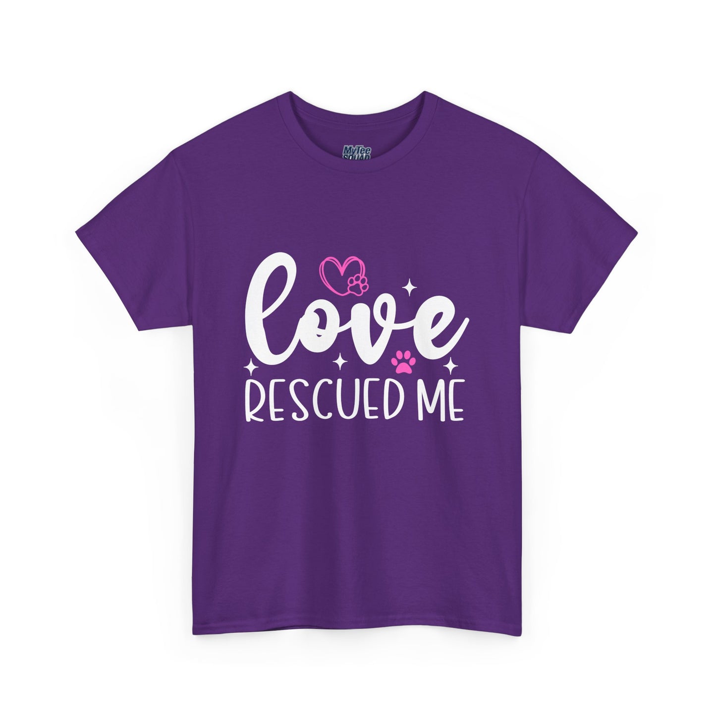 Love Rescued Me T-Shirt – Proud Rescue Pet Parent Tee