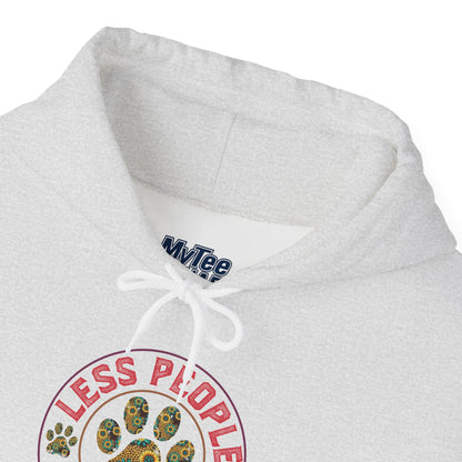 Less People More Dog Unisex Hoodie | Cozy Pet Lover Apparel