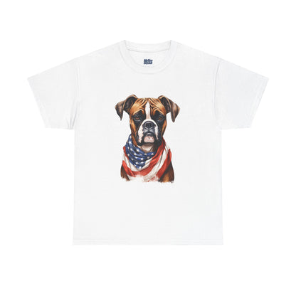 Patriotic Boxer Unisex T-Shirt