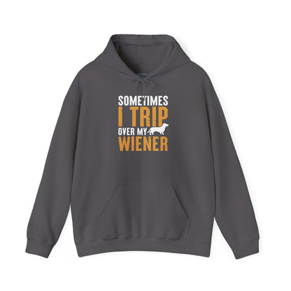 Sometimes I Trip Over My Wiener Unisex Hoodie