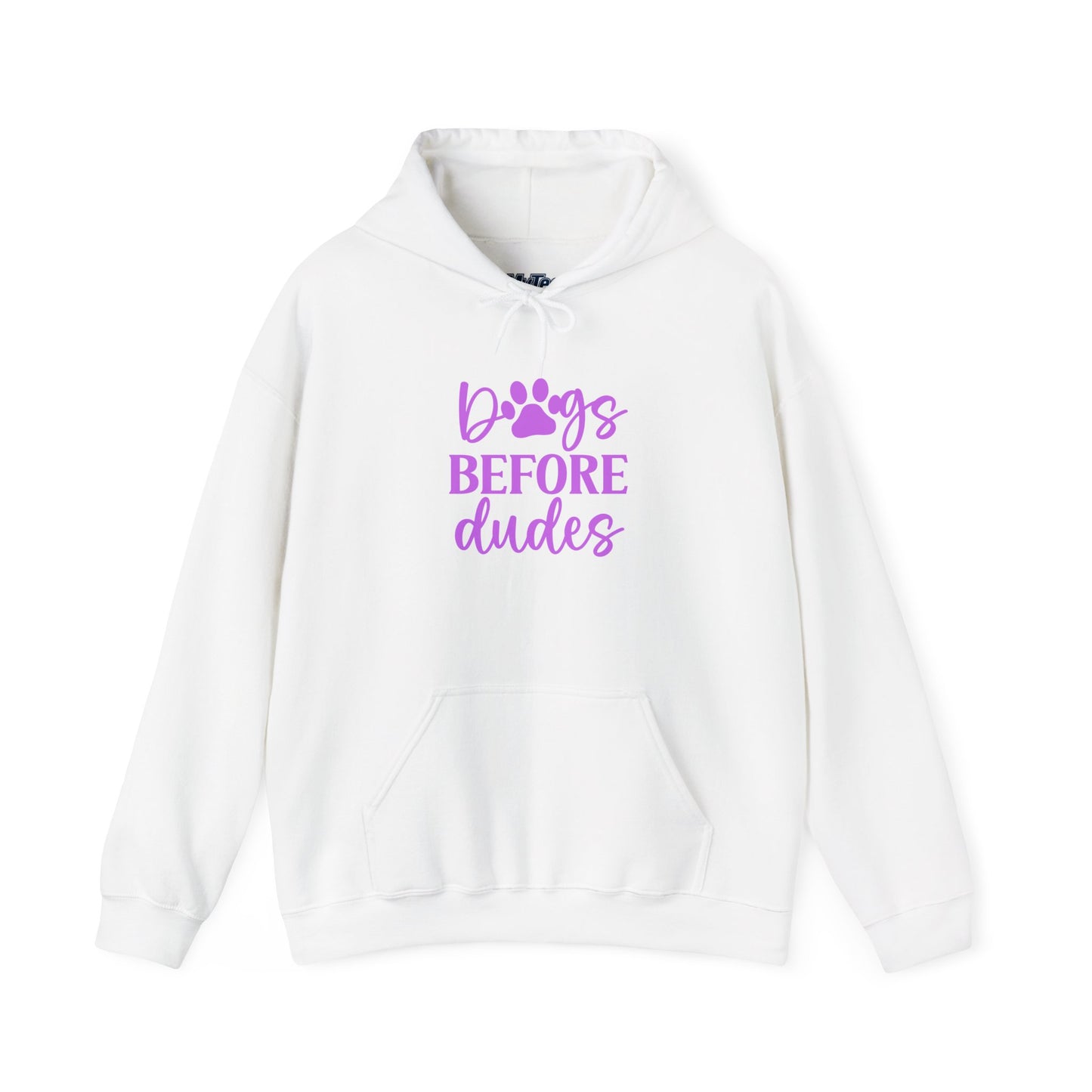 Dogs Before Dudes Hoodie | Cute Pet Lover Sweatshirt