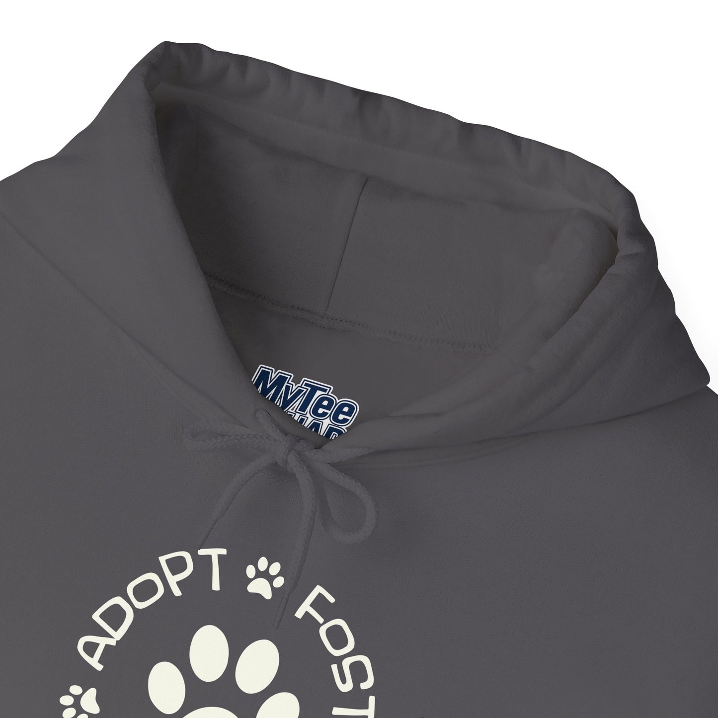 Adopt Foster Donate Unisex Hoodie – Pet Rescue Support Apparel