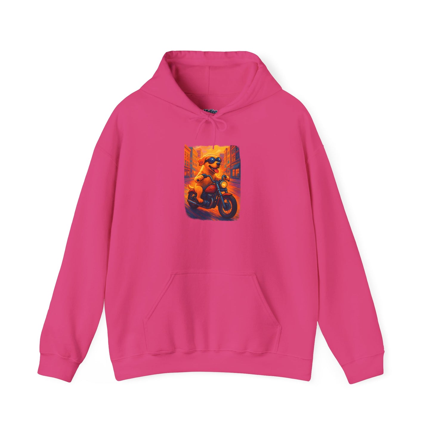 Labrador Urban Rider Hoodie – Edgy Dog Cozy Vibes