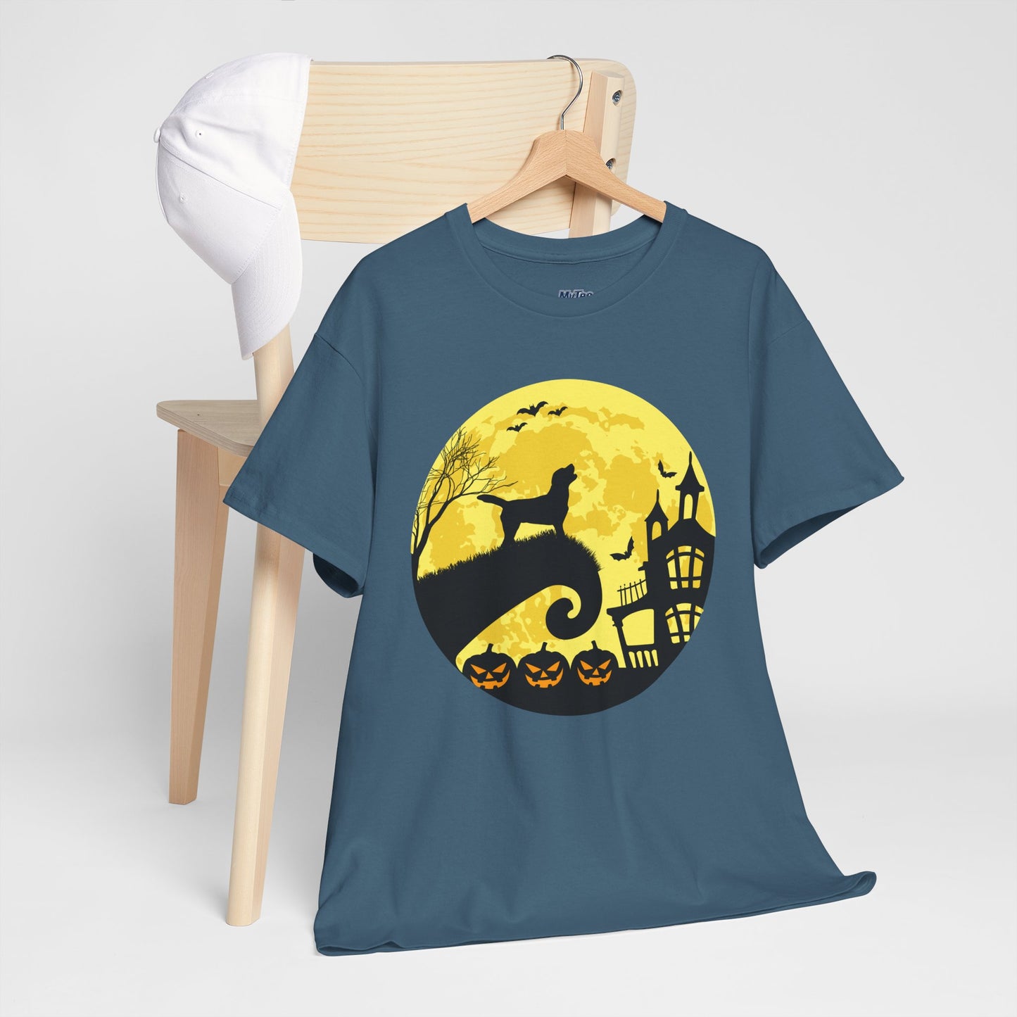 Halloween Moonlight Labrador Retriever Unisex T-Shirts