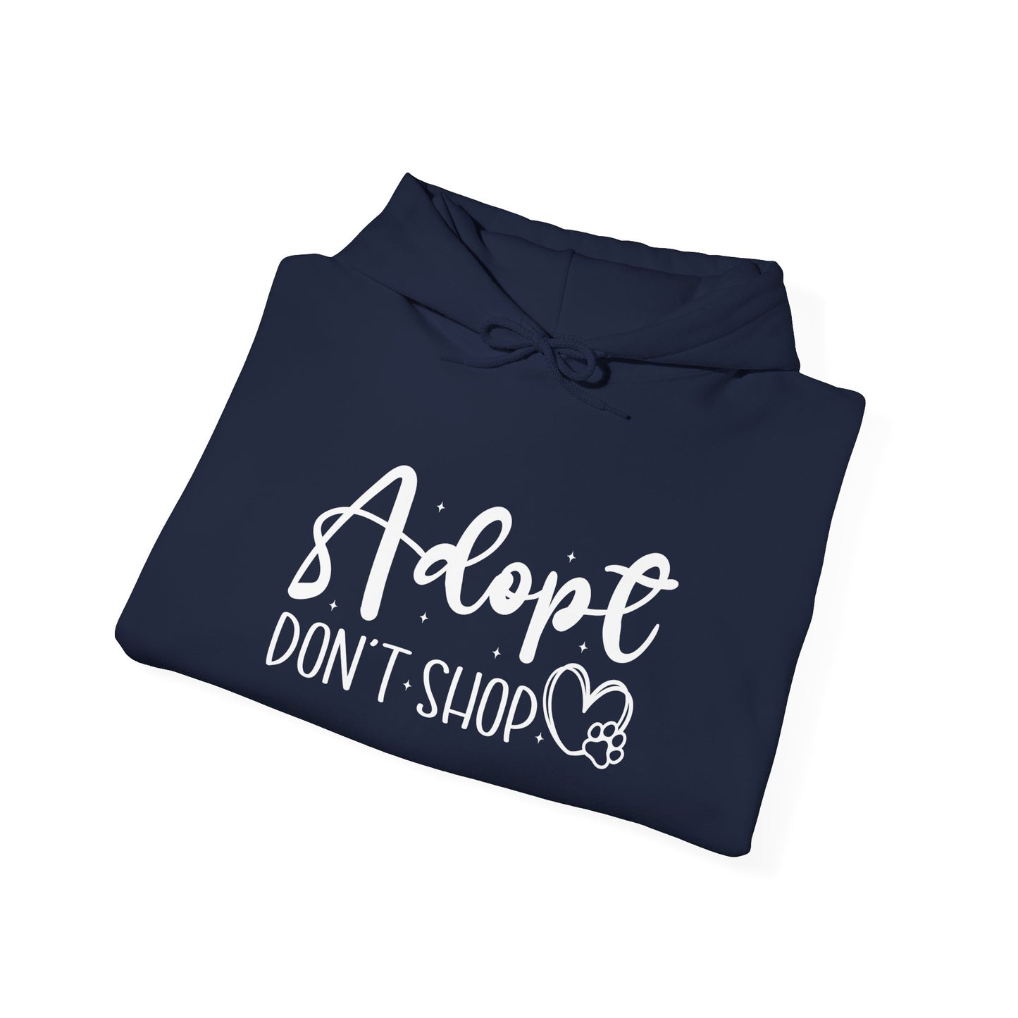 Adopt Don’t Shop Unisex Hoodie – Soft Statement Wear For Animal Lovers