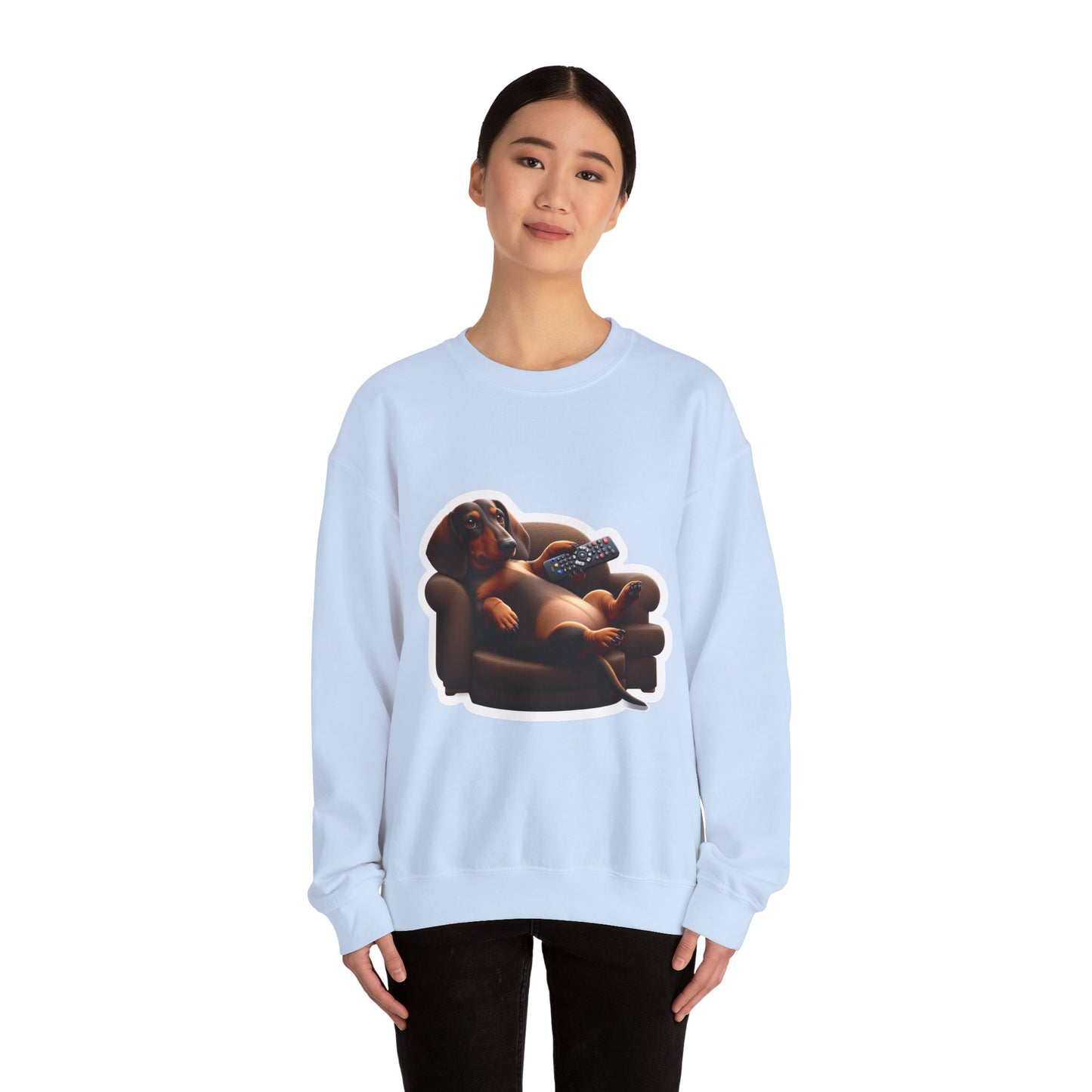 Dachshund Do Not Disturb Sweatshirt  – Unisex Lounge Mode On