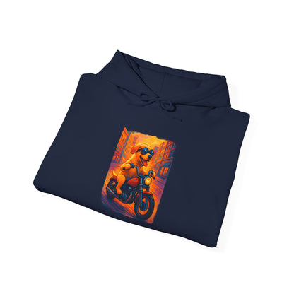 Labrador Urban Rider Hoodie – Edgy Dog Cozy Vibes