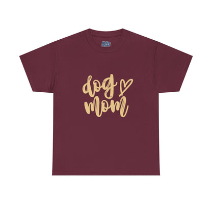 Dog Mom Cotton T-Shirt - Perfect for Dog Mothers