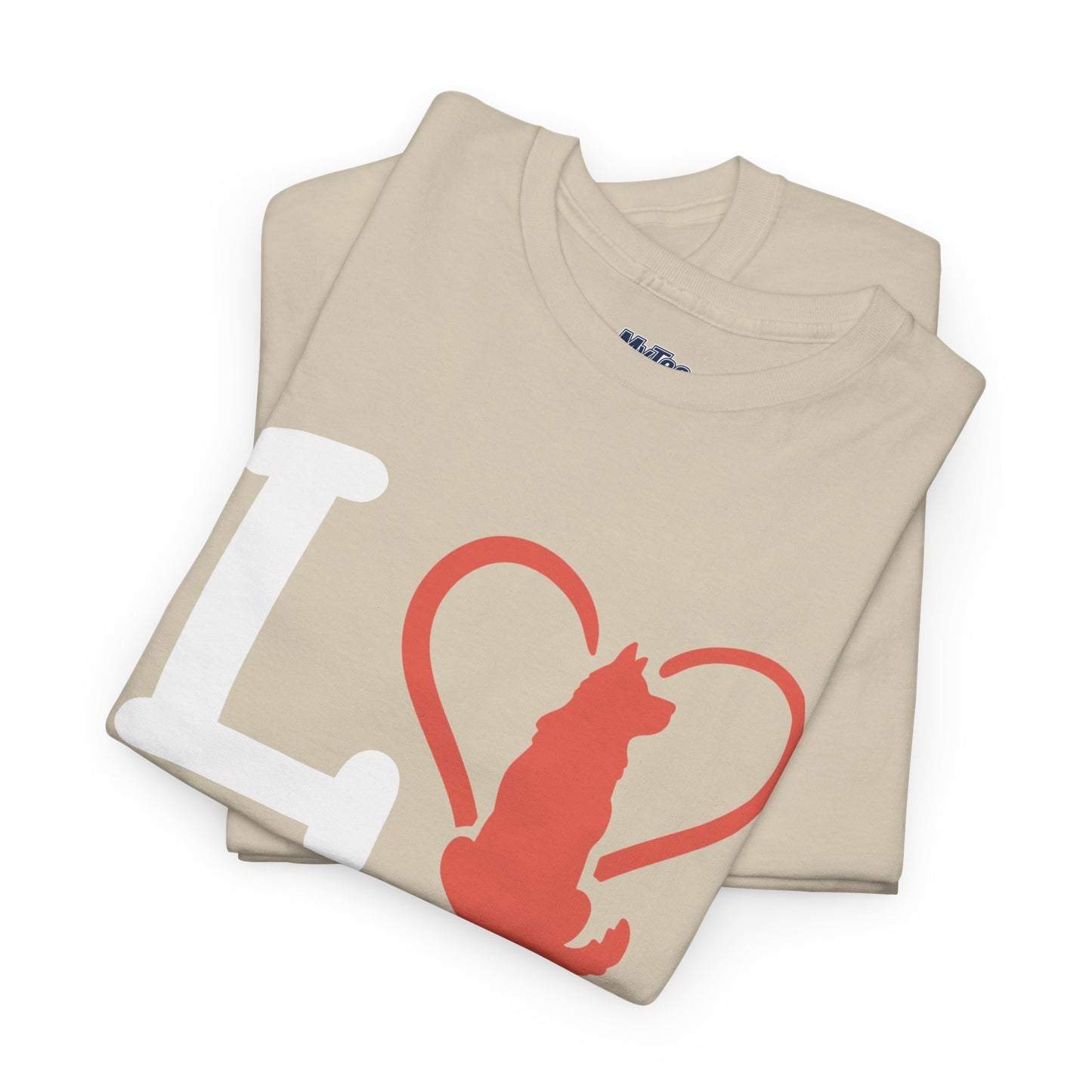Love Dog Heart T-Shirt