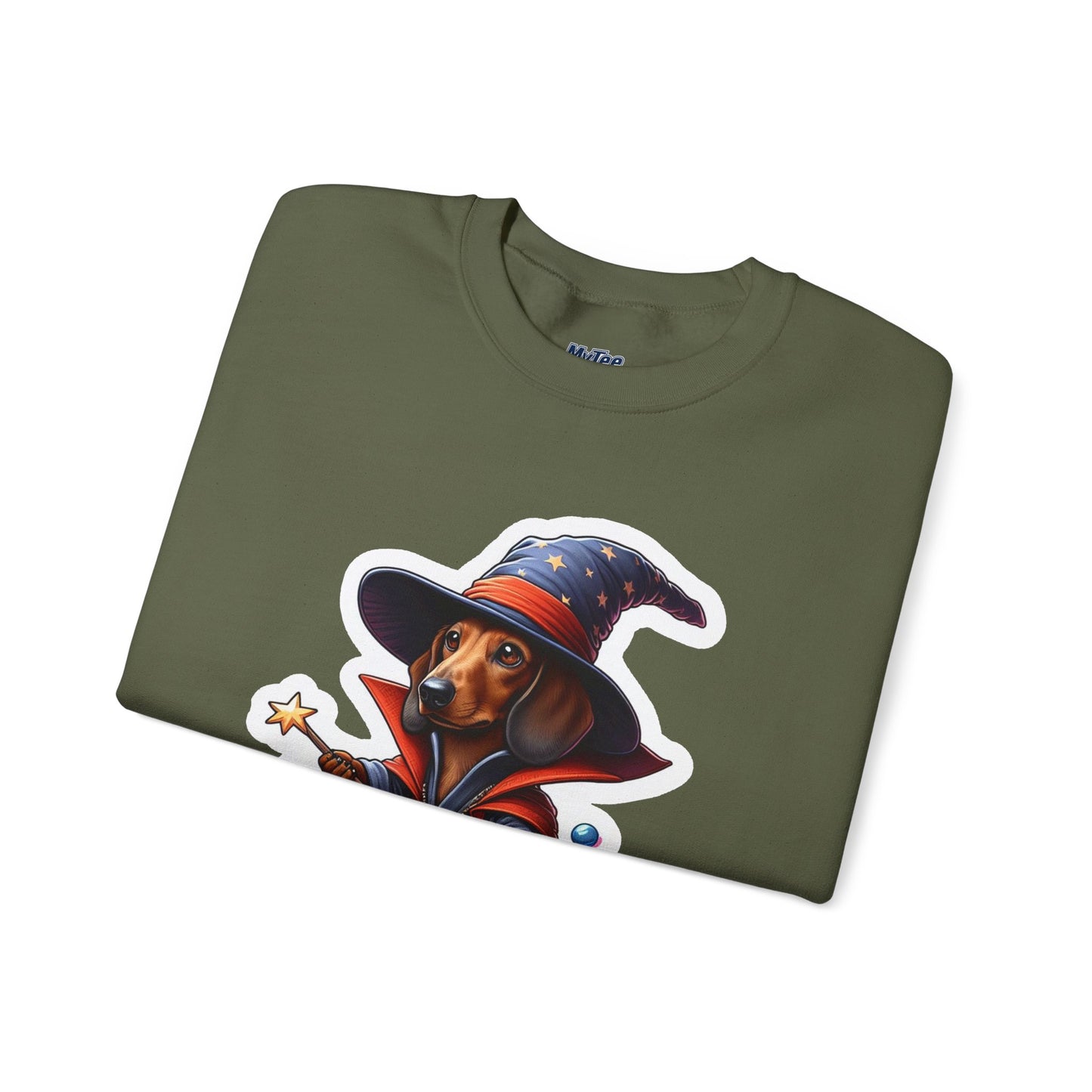 Dachshund Wizard Unisex Sweatshirt –  Halloween Magic Dog Pullover