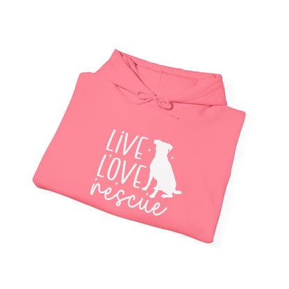 Live Love Rescue Unisex Hoodie For Pet Lovers