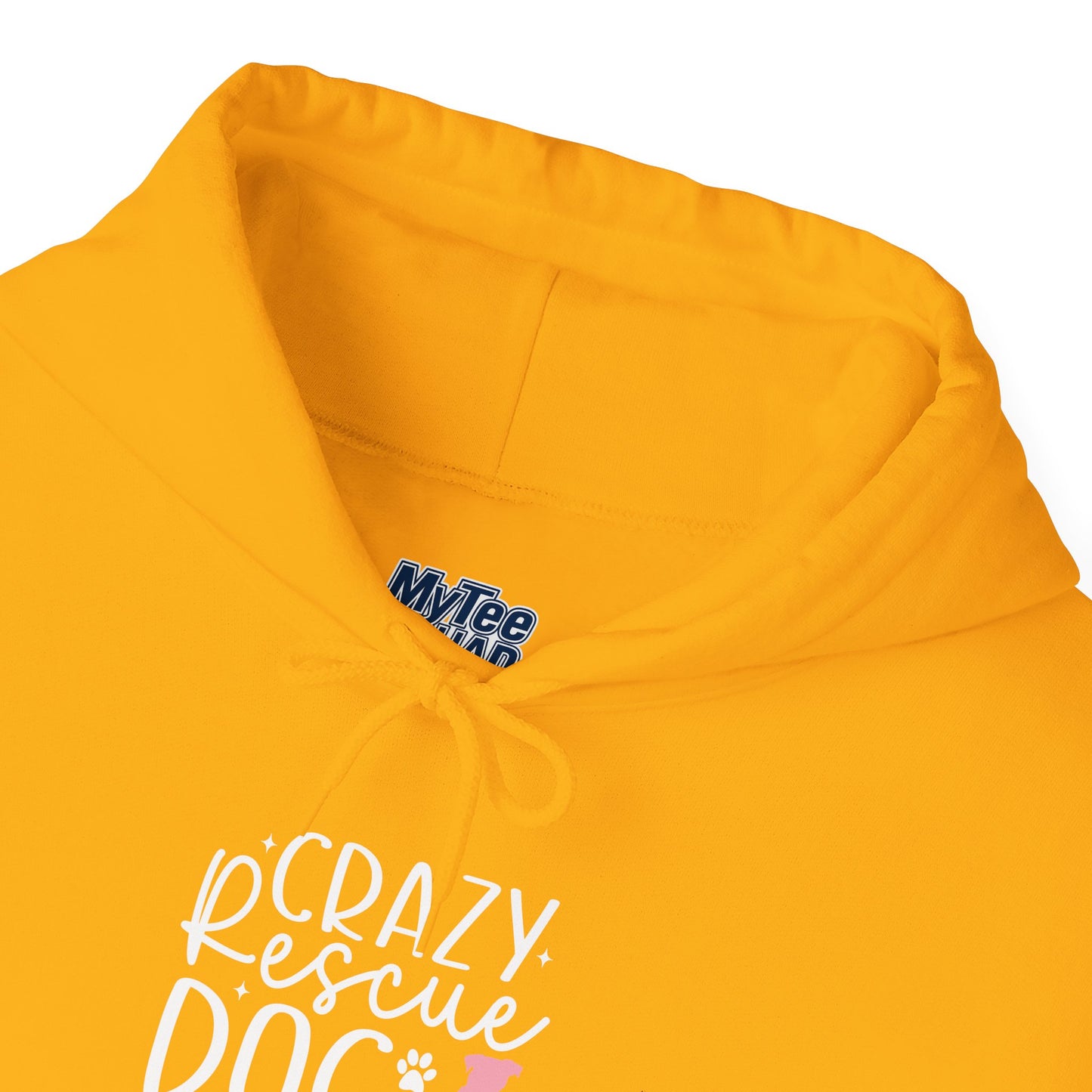 Crazy Rescue Dog Lady Hoodie - Perfect For Dog Mom