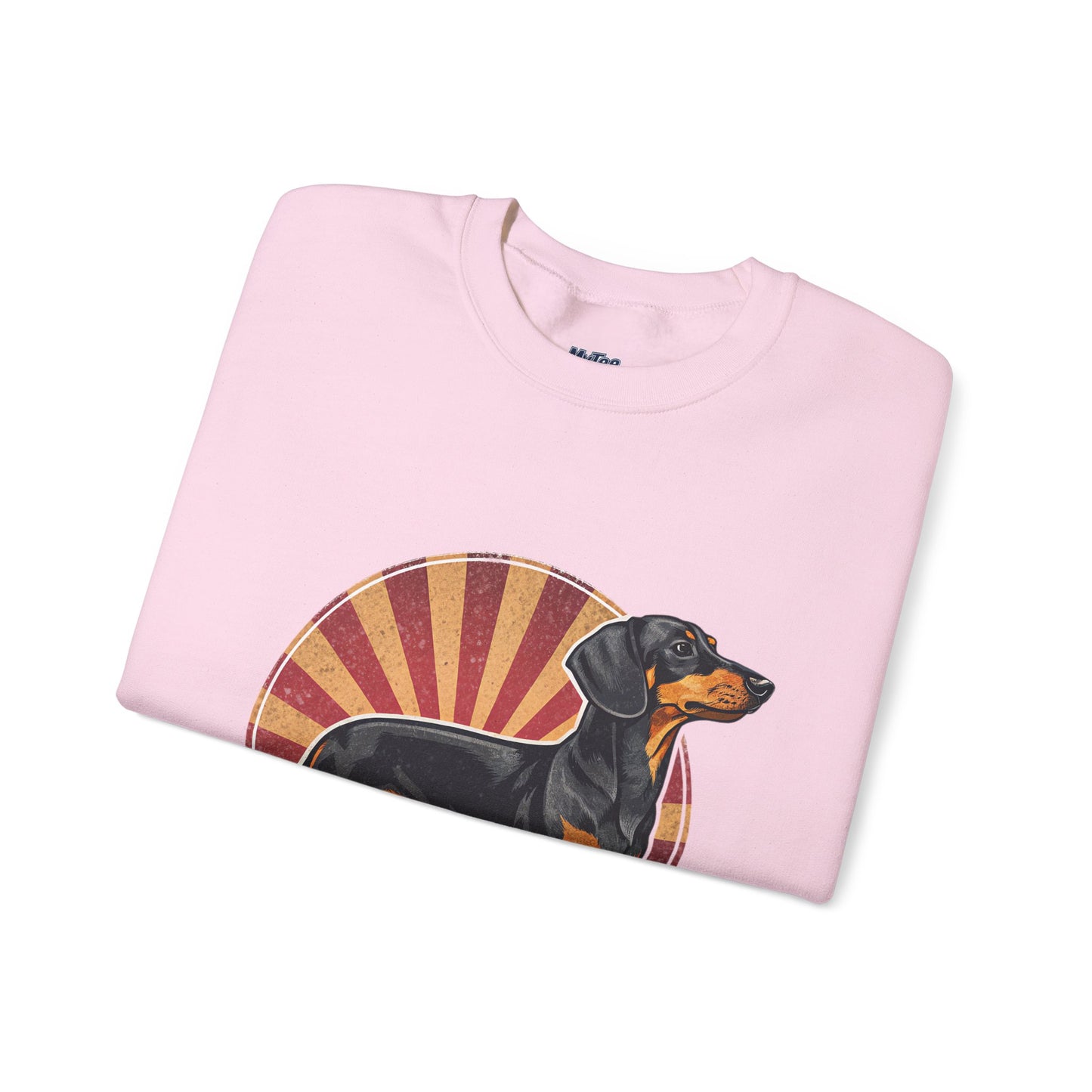 Dachshund Small But Mighty Sweatshirt – Fierce Pup Energy Pullover
